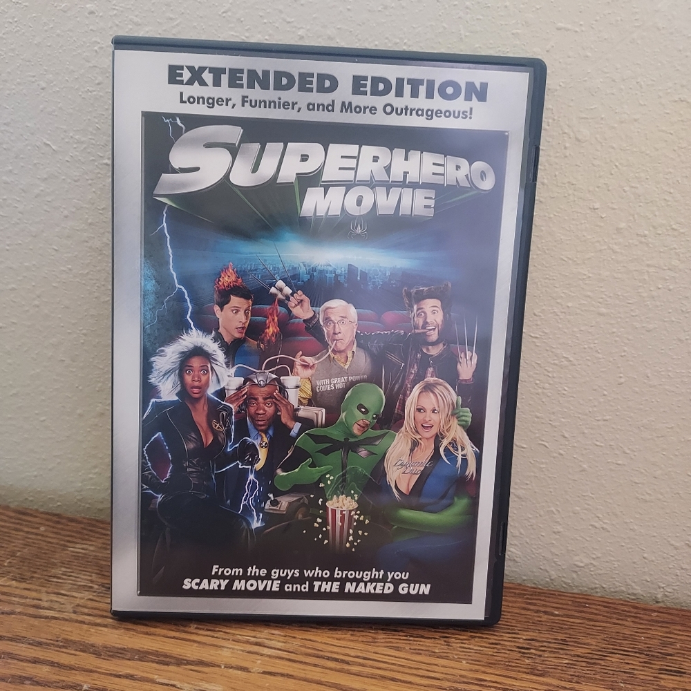 Superhero Movie (DVD, 2008, Extended Edition) Pre-Owned Tested Working